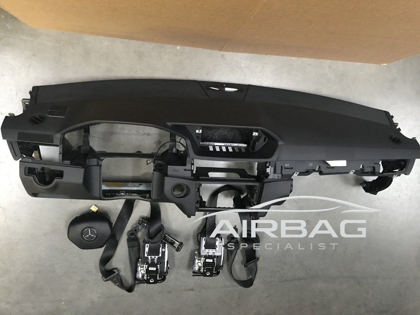 MERCEDES E-KLASSE W212 airbag dashboard gordelspanner knie, Gebruikt, -, Ophalen of Verzenden, -