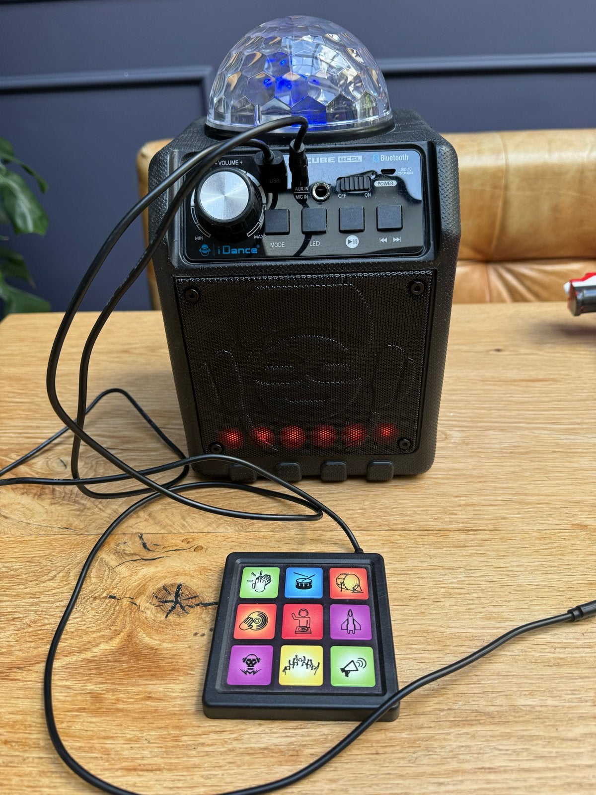 iDance BC5L Bluetooth Party Speaker met Lichteffecten, Audio, Tv en Foto, Luidsprekers, Overige merken, Party speaker, Ophalen of Verzenden