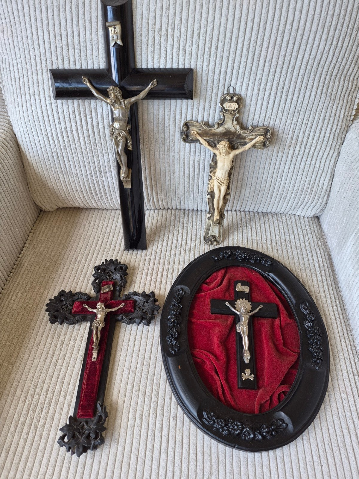 Religieuze kruisjes, crucifix, Verzamelen, Ophalen of Verzenden, Gebruikt