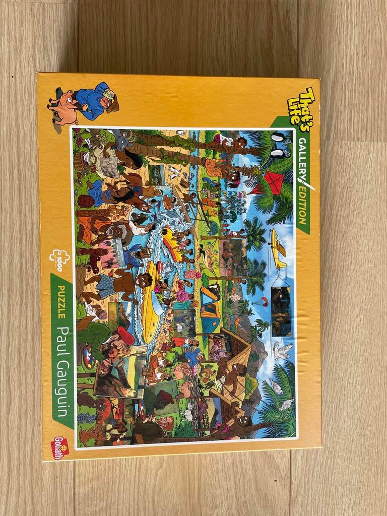 That's Life Gallery Edition Paul Gauguin 1000 stukjes, Ophalen of Verzenden, 500 t/m 1500 stukjes, Zo goed als nieuw, Legpuzzel