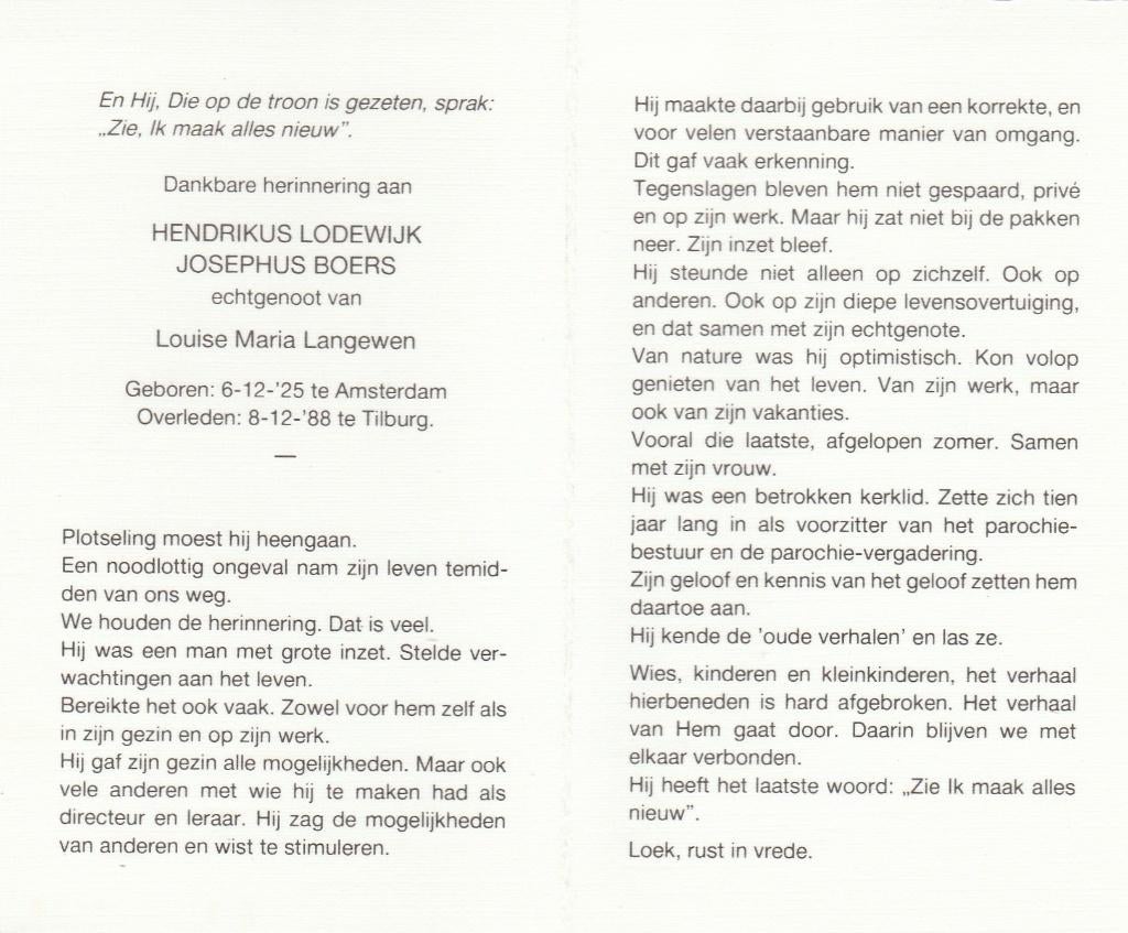 bidprentjes +brabant-boers-boerstra-v den bogaard-vdbogaerde, Ophalen of Verzenden, Bidprentje