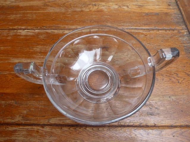 Art deco persglazen coupe noemie, Luxval Val Saint lambert, Antiek en Kunst, Ophalen of Verzenden