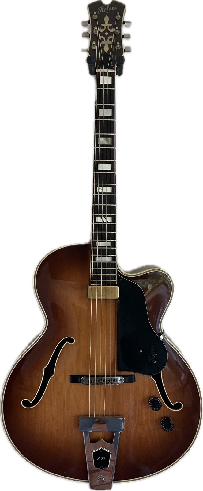 Höfner A2L jazz guitar, 1982, Ophalen, Gebruikt