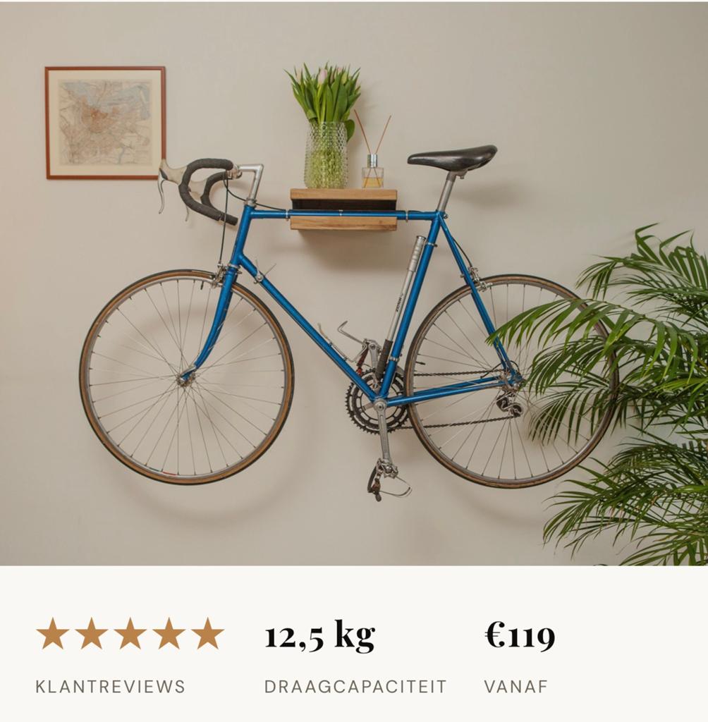 BOTL bike hanger - fiets wandsteun, Ophalen of Verzenden, Zo goed als nieuw