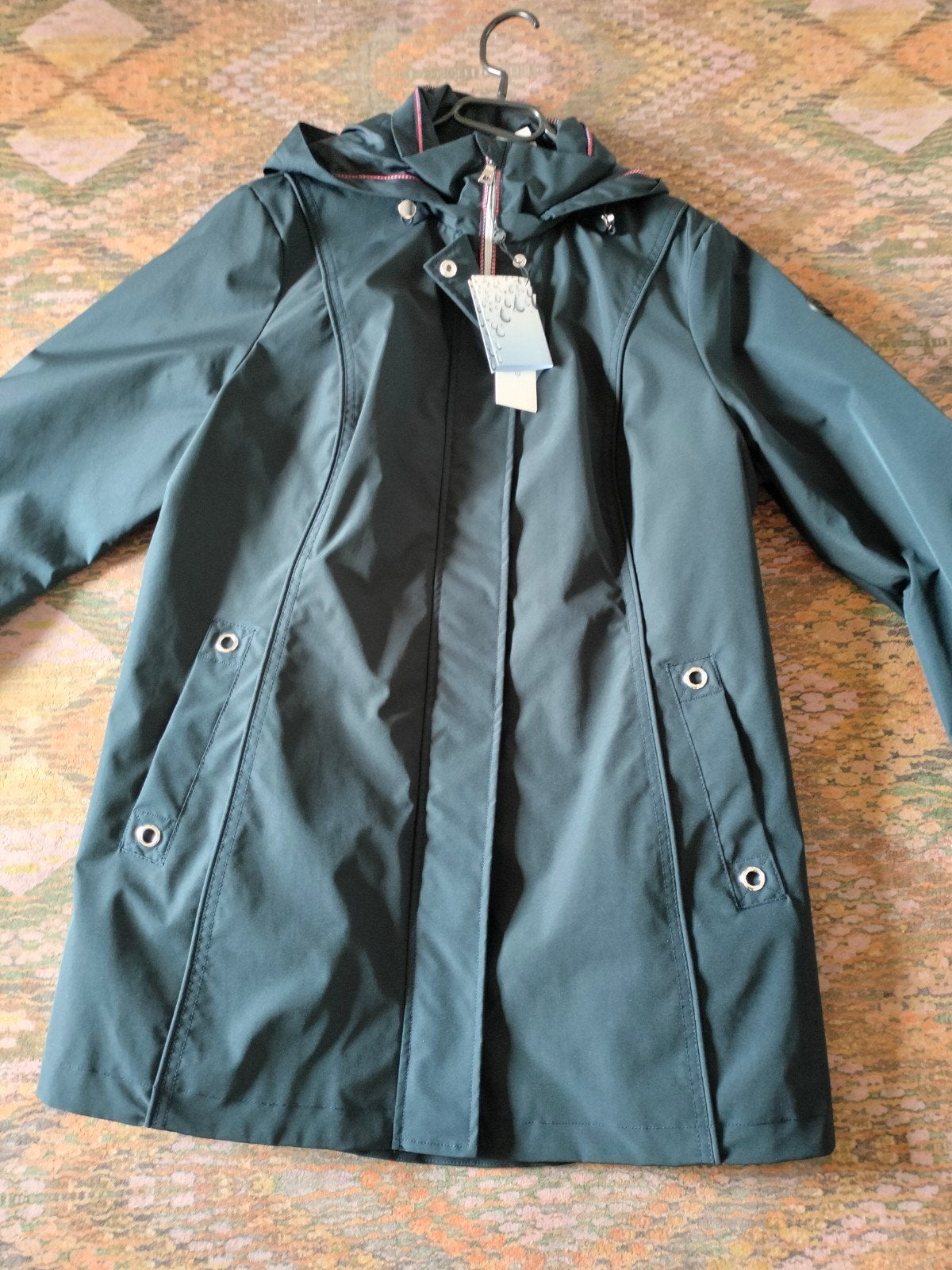 Nieuwe So Soire regenjas, waterafstotend en ademend, So Soire, Blauw, Maat 46/48 (XL) of groter, Nieuw