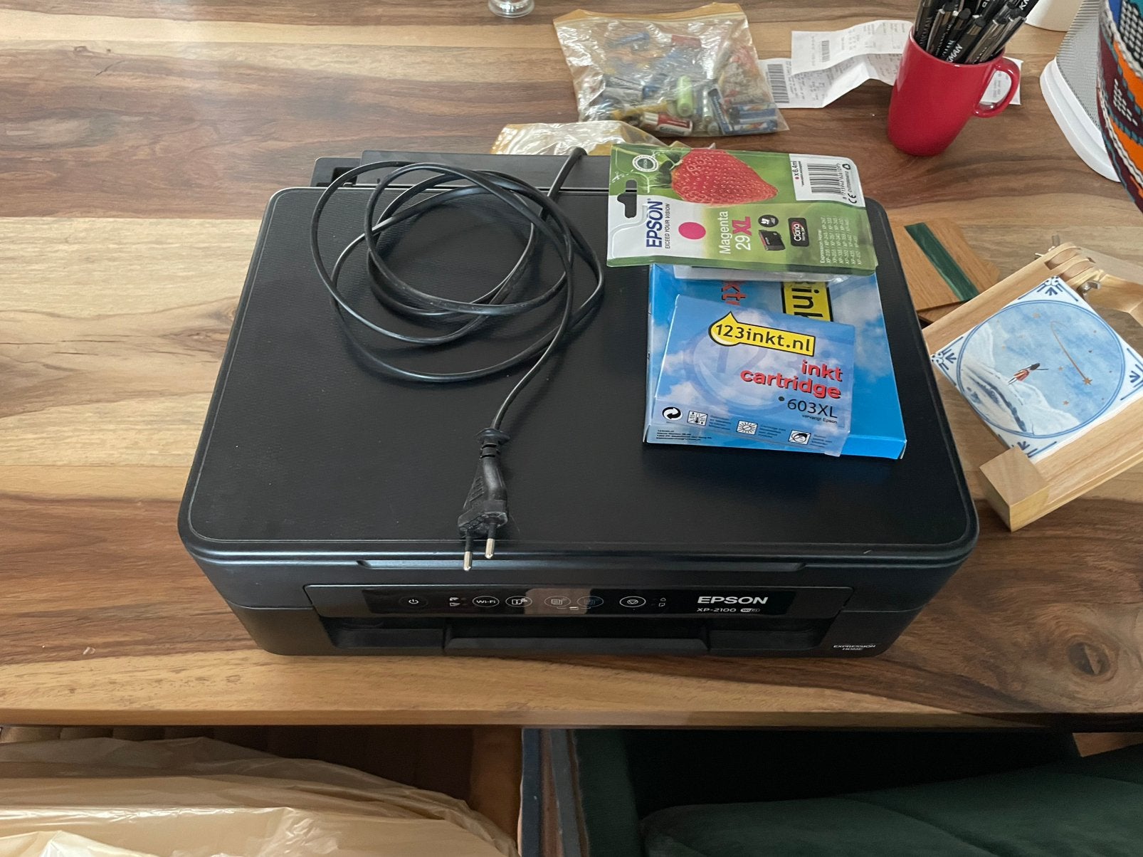 Epson xp 2100 printer nog in goede staat!, Computers en Software, Printers, Ophalen, Kleur printen, Gebruikt, Inkjetprinter