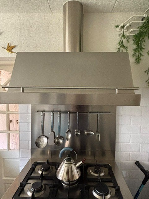Te koop, 5 pits vrijstaand gasfornuis van het merk Solitaire, Witgoed en Apparatuur, Ophalen, 60 cm of meer, Zo goed als nieuw