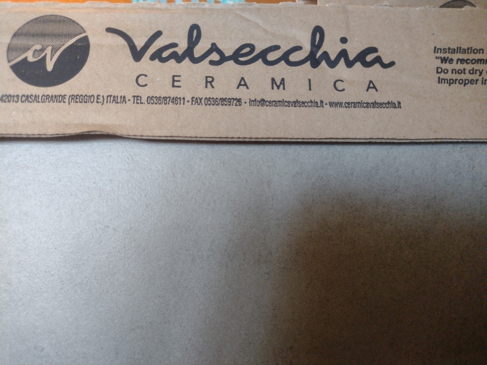 Valsecchia Ceramica Vloertegels - Nieuw in doos, Ophalen, 60 cm of meer, Nieuw, Minder dan 5 m²