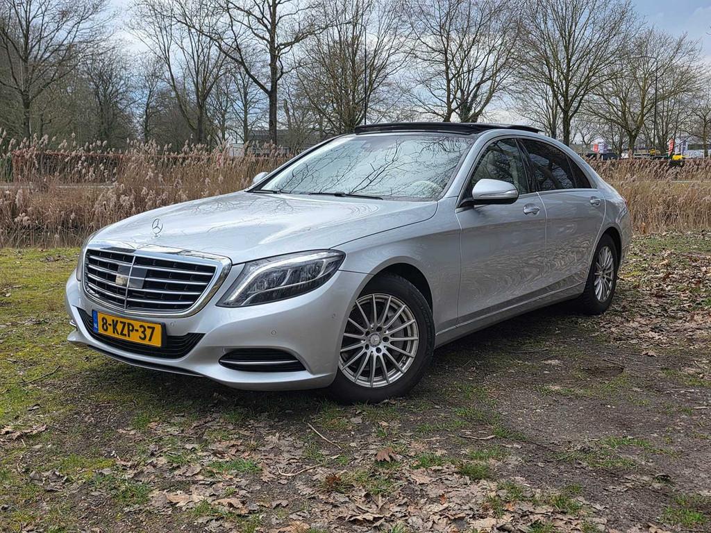 Mercedes-Benz - 2013 - S-klasse - 400 HYBRID Lang - 8-KZP-37, Auto's, Mercedes-Benz, Gebruikt, Euro 6, Bedrijf, Sedan