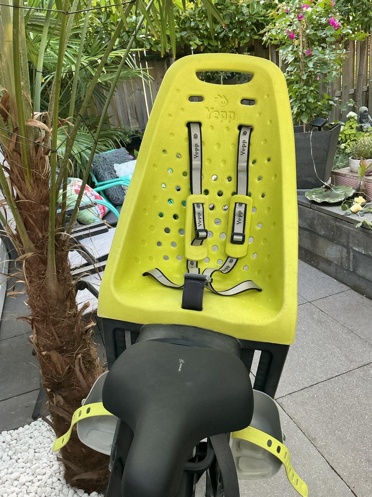 Yepp fietstoeltje voor achterop, Ophalen, Achterzitje, 9 t/m 36 kg, Gebruikt