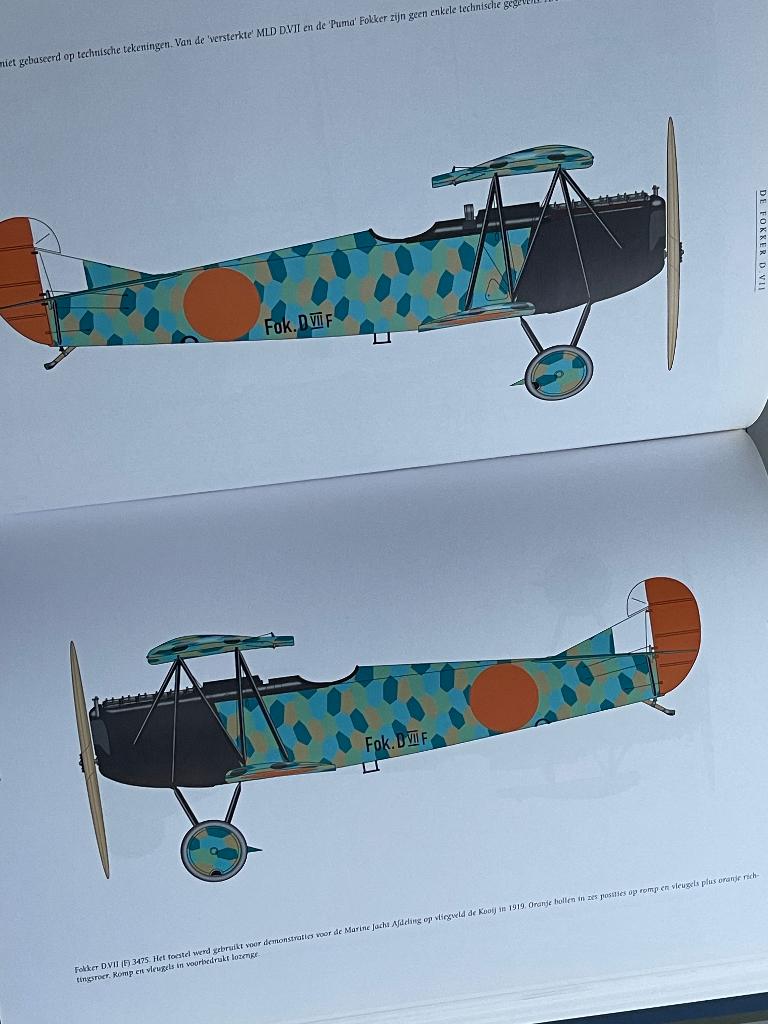 De Fokker D.VII in dienst van de Ned. militaire luchtvaart, Ophalen of Verzenden, Luchtmacht, Nederland, Boek of Tijdschrift