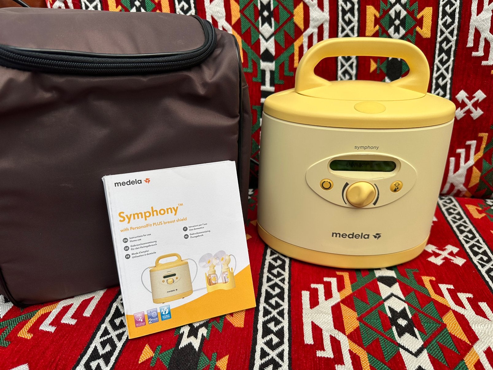 Nette Medela Symphony borstkolf, Kinderen en Baby's, Babyvoeding en Toebehoren, Ophalen of Verzenden, Zo goed als nieuw