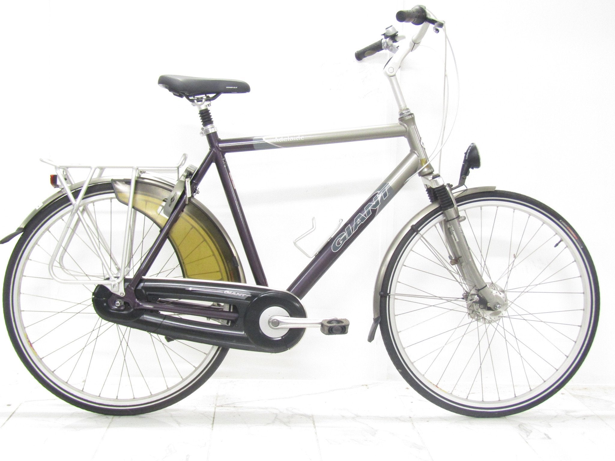 Giant Adelaide grijs heren 60cm 28inch, Fietsen en Brommers, 57 tot 61 cm, Gebruikt, Giant, Versnellingen