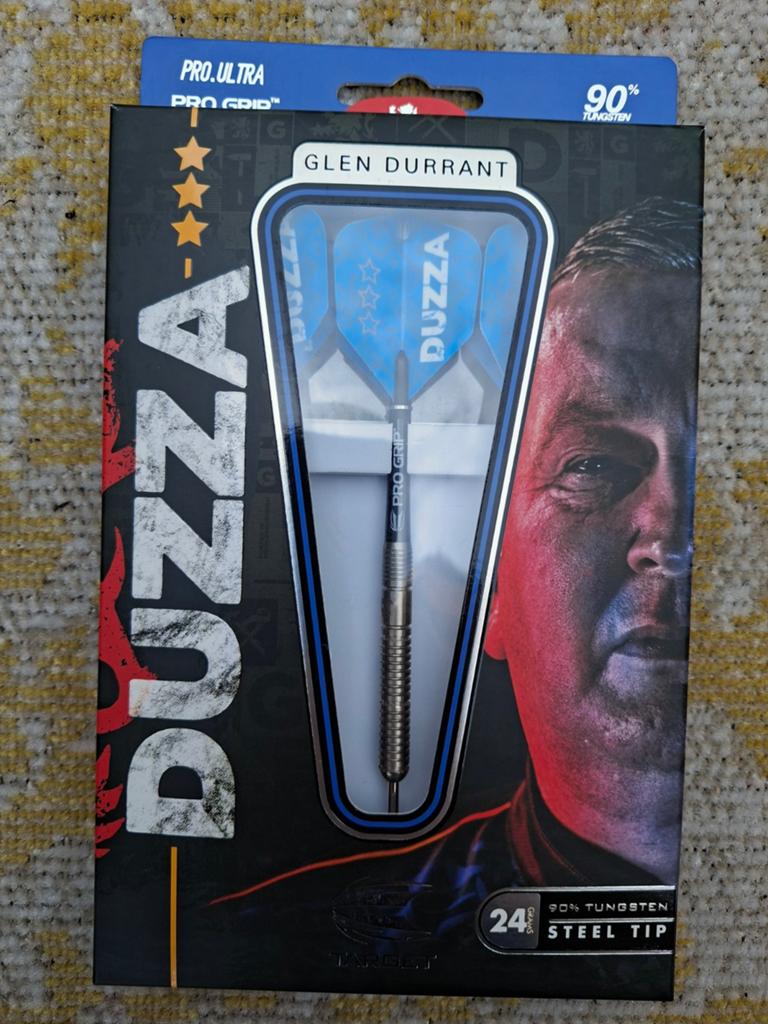 Target Glenn Durrant 24 gram, Ophalen of Verzenden, Zo goed als nieuw, Pijlen