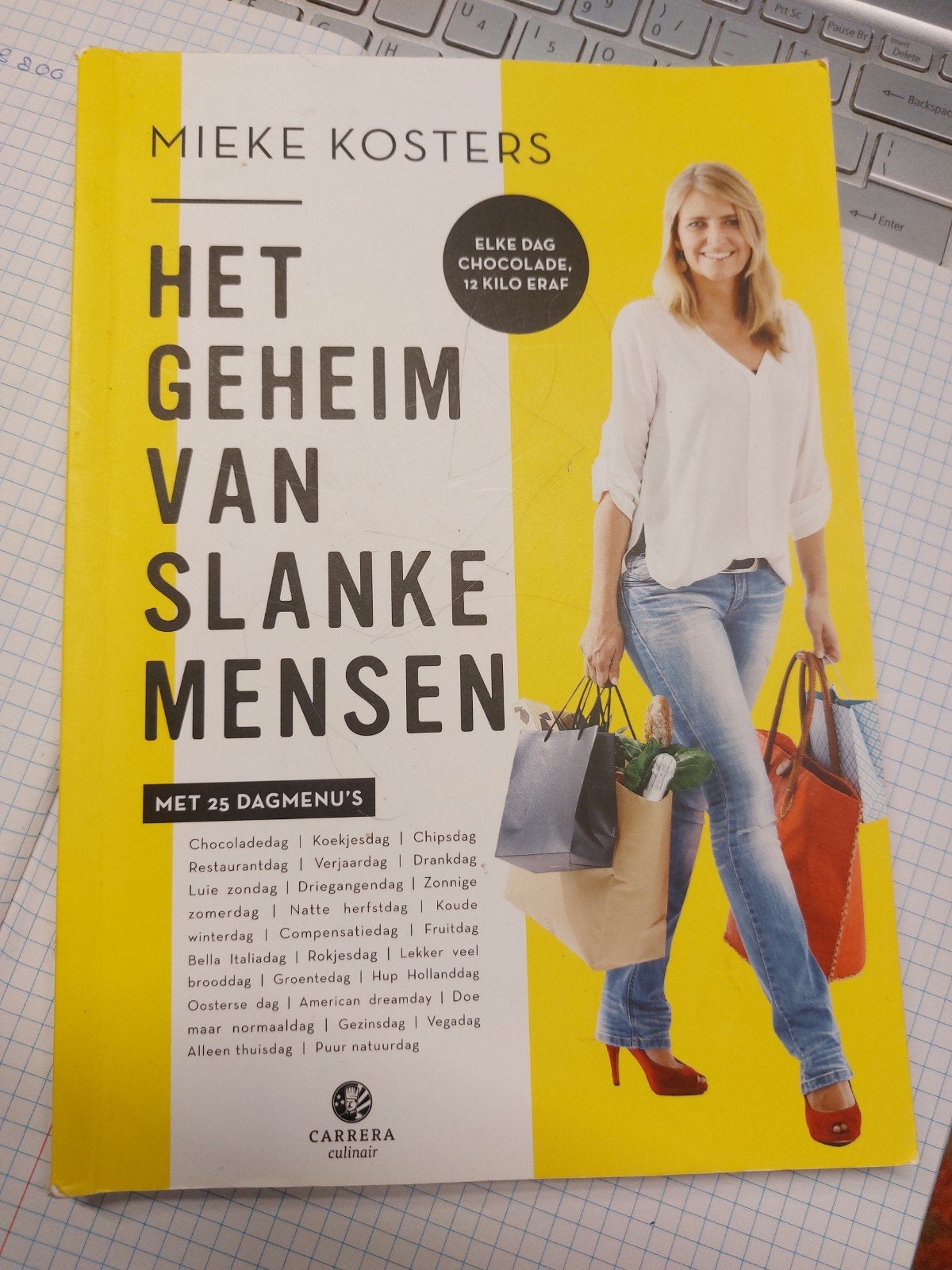 Het Geheim van Slanke Mensen - Mieke Kosters, Boeken, Ophalen of Verzenden, Gelezen, Dieet en Voeding, Mieke Kosters