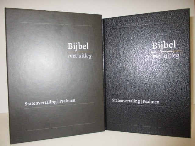 BMU: Bijbel met uitleg Statenvertaling| Psalmen| Formulieren, Boeken, Godsdienst en Theologie, Nieuw, Christendom | Protestants