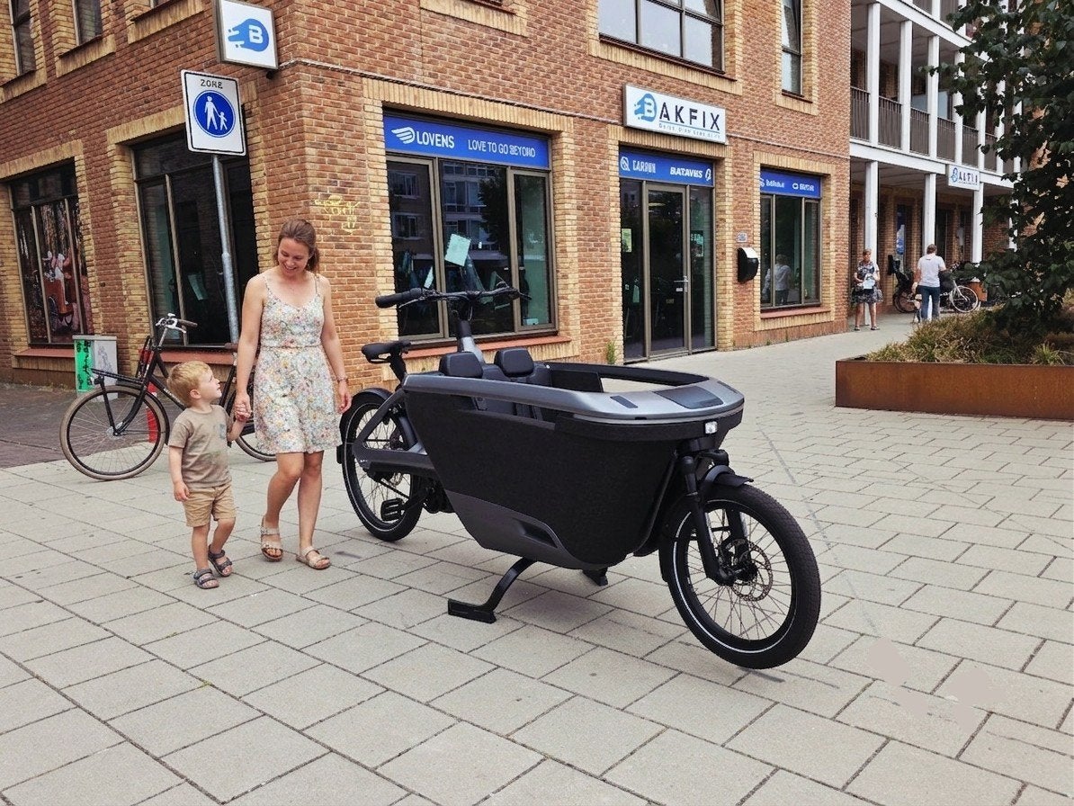 Prachtige Lovens S75 Bakfiets - Zo goed als nieuw