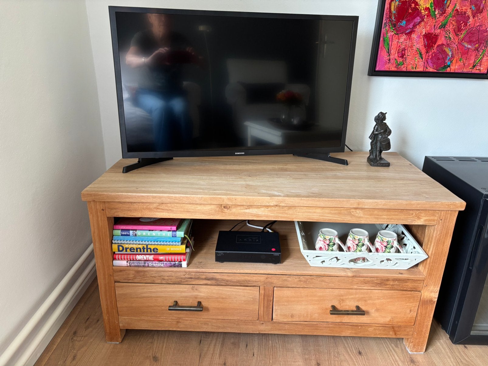 Tv kastje, Ophalen, 50 tot 100 cm, Zo goed als nieuw, Minder dan 100 cm