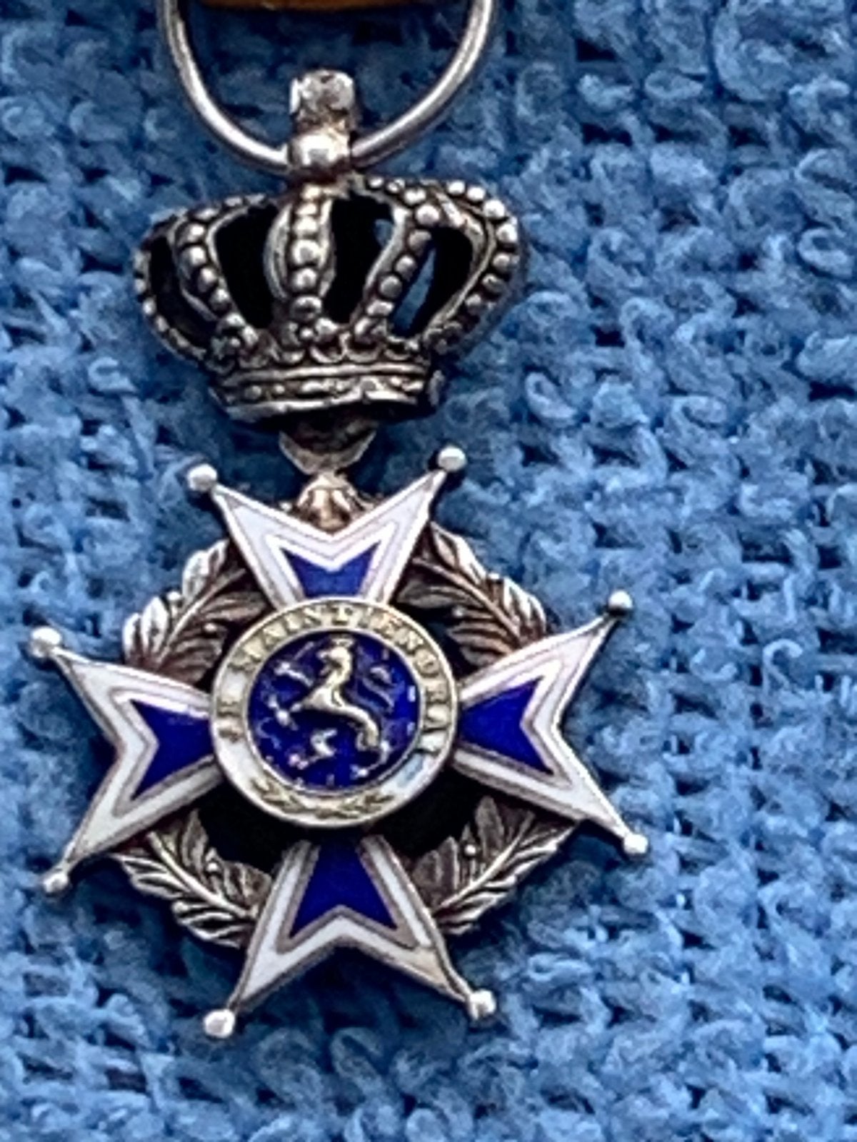 Onderscheiding ORDE VAN ORANJE NASSAU, Verzamelen, Ophalen of Verzenden, Landmacht, Nederland, Lintje, Medaille of Wings