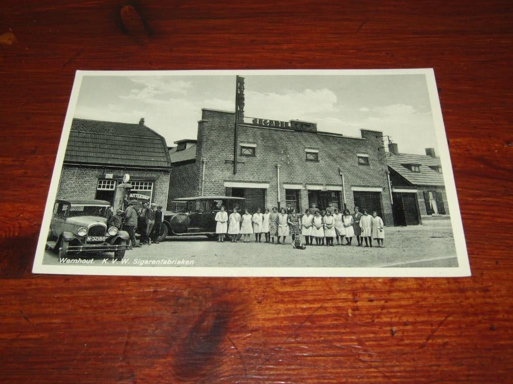581- WERNHOUT, SIGARENFABRIEKEN, Verzenden, 1920 tot 1940, Ongelopen, Noord-Brabant