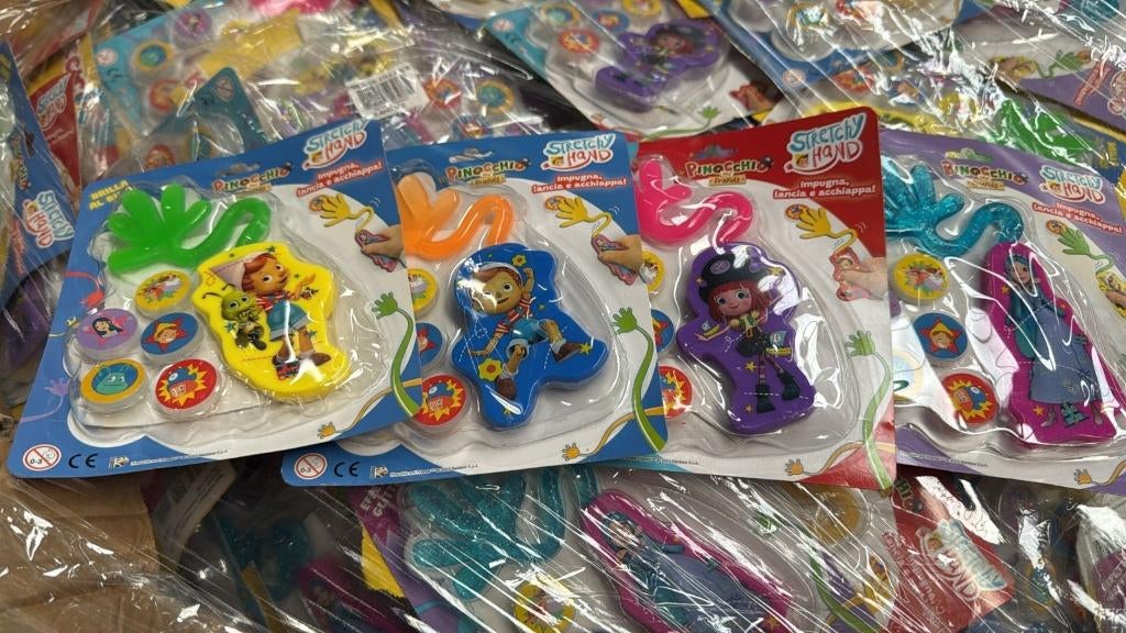 Partij Pinocchio and Friends stretchy hand 1000 stuks, Ophalen, -, -, Nieuw