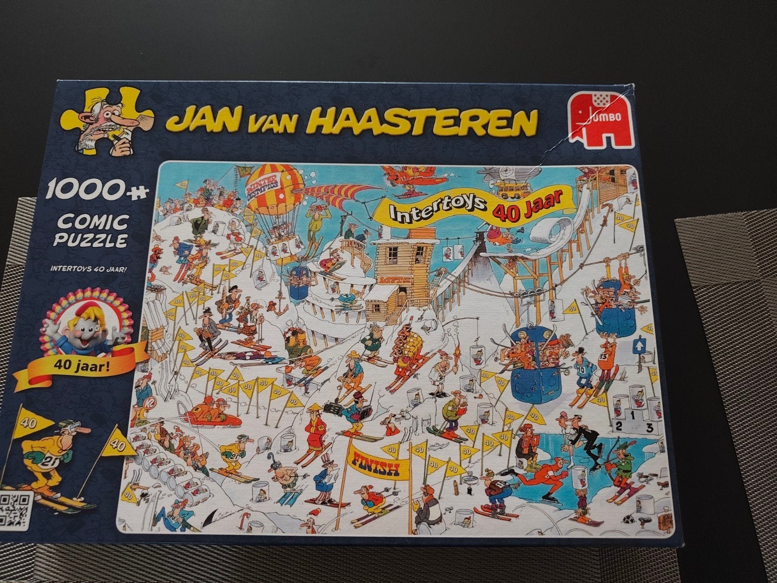 Intertoys 40 jaar JvH puzzel 1000 stukjes, Ophalen, 500 t/m 1500 stukjes, Gebruikt, Legpuzzel