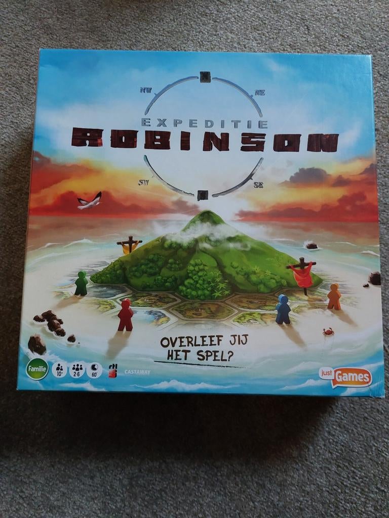 Expeditie Robinson Spel, Vijf spelers of meer, Ophalen of Verzenden, Nieuw, Just Games