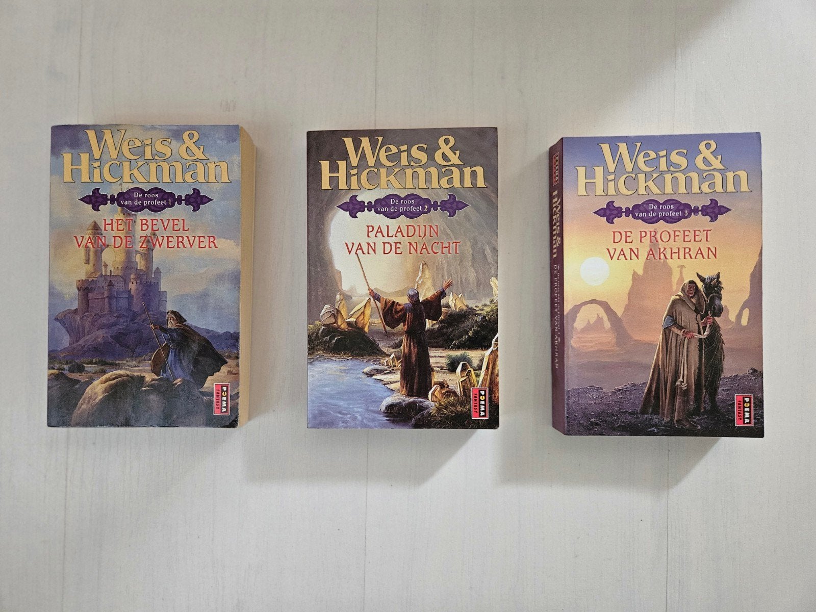 Fantasy Boeken Collectie, Boeken, Ophalen of Verzenden, Gelezen, Weis & Hickman, Karen Miller, Mervyn Peake, Stephen Donaldson