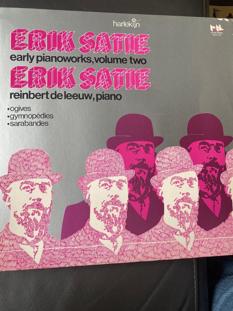 Reinbert De Leeuw : Erik Satie ( lp vinyl), Ophalen of Verzenden, Zo goed als nieuw, 12 inch, Overige typen