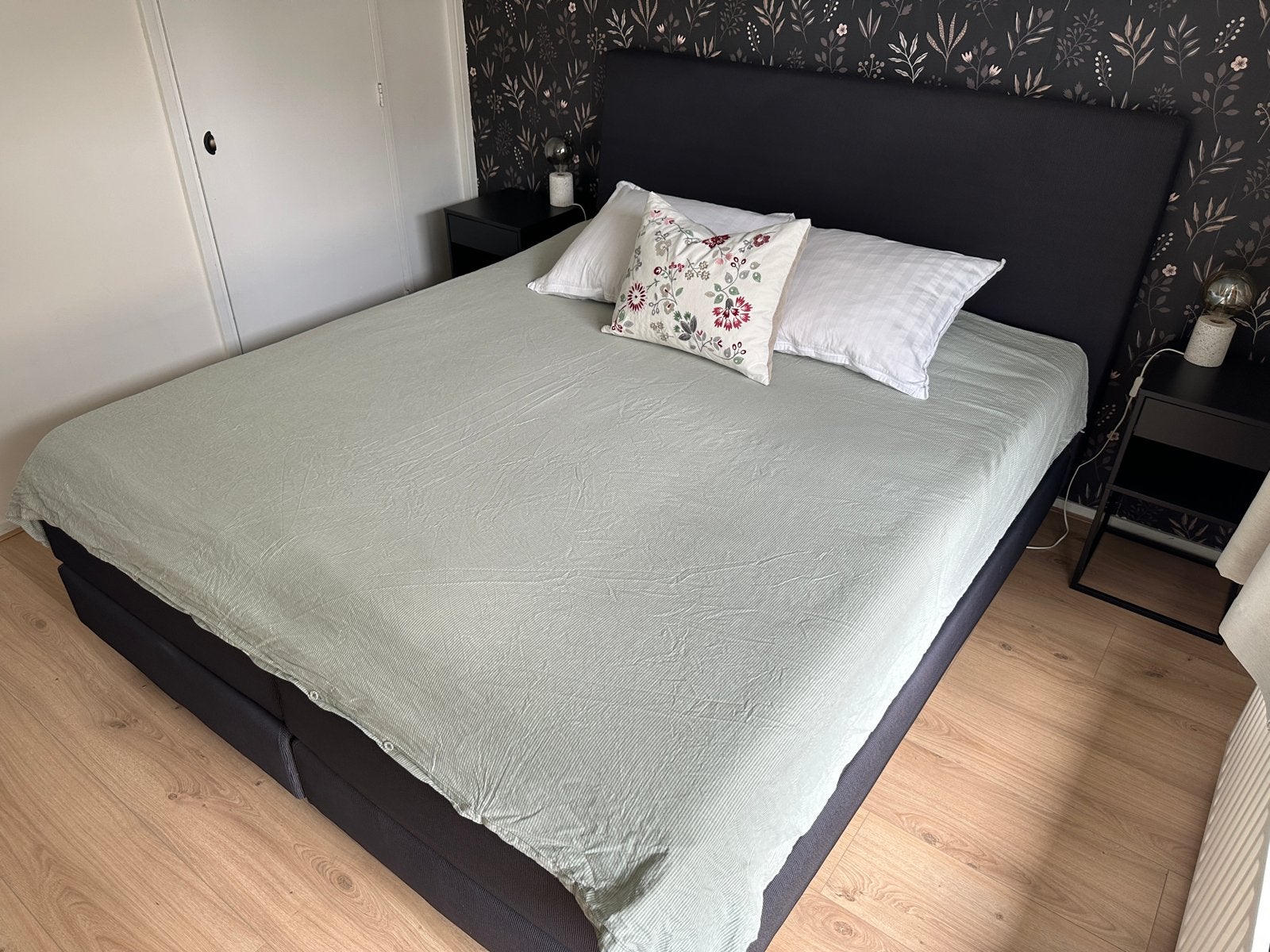 Swiss Sense Luxe Boxspring met Topper 210x180, Ophalen, Gebruikt, 210 cm, Tweepersoons