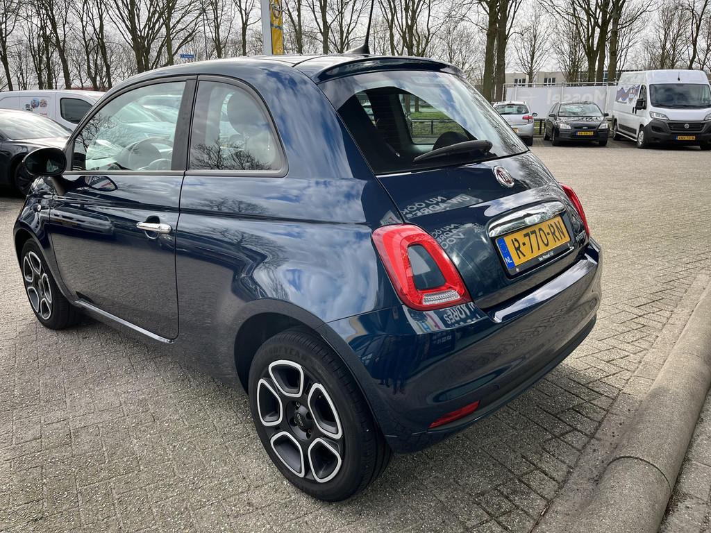 Fiat 500 1.0 Hybrid Club | Carplay | Airco | Cruisecontrol |, 12 maanden, Stof, Euro 6, Origineel Nederlands