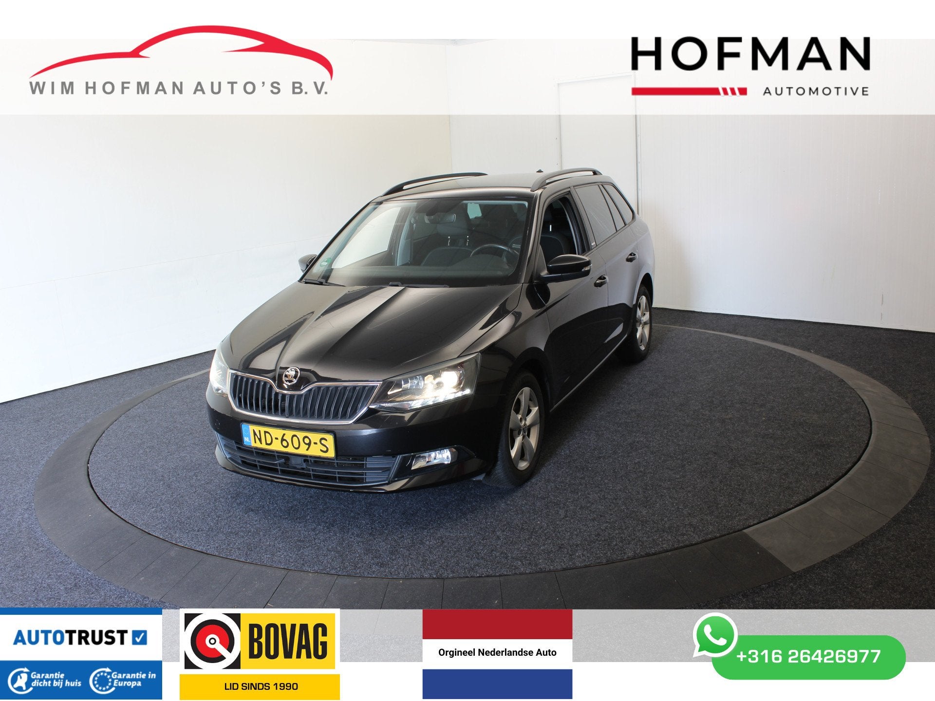 Skoda Fabia Combi 1.2 TSI JOY Climate Stoelverwarming Parkee, Auto's, Voorwielaandrijving, Stof, Zwart, Origineel Nederlands