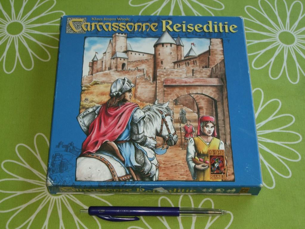 Carcassonne Reiseditie, Hobby en Vrije tijd, Gezelschapsspellen | Overige, Gebruikt, Een of twee spelers, Drie of vier spelers