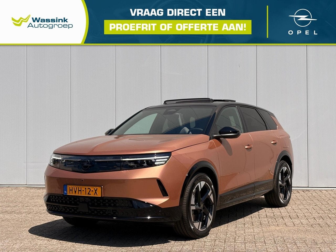 Opel Grandland 73kWh 213pk GS | Navigatie | Head-up display, Gebruikt, Parkeersensor, SUV of Terreinwagen, Te koop