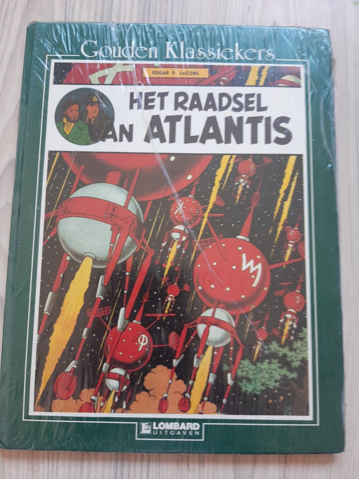 Het Raadsel van Atlantis - Gouden Klassiekers (hardcover), Eén stripboek, Ophalen of Verzenden, Nieuw, Edgar P. Jacobs