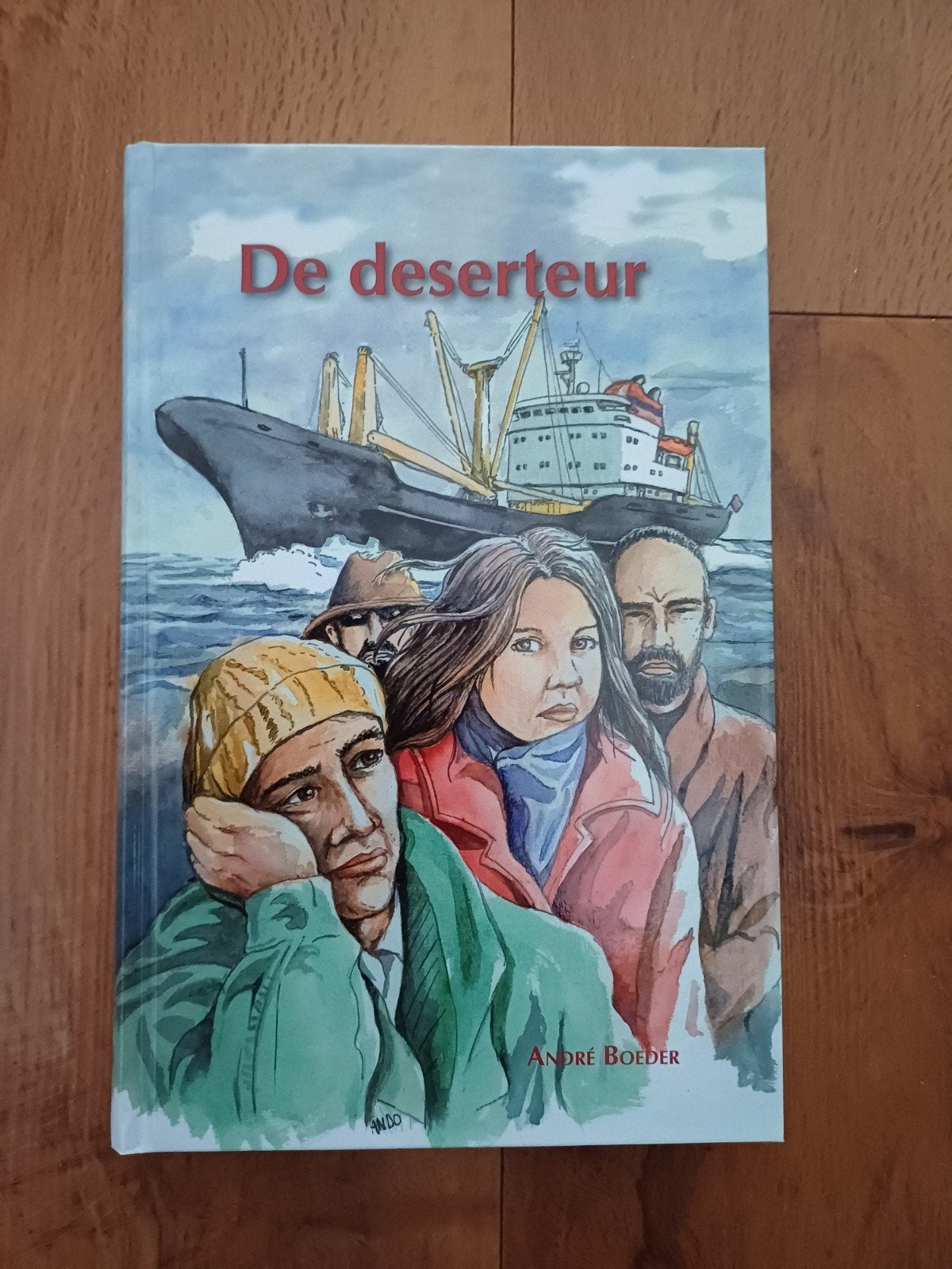 André Boeder - De deserteur. nieuwstaat, Ophalen of Verzenden, Zo goed als nieuw, André Boeder