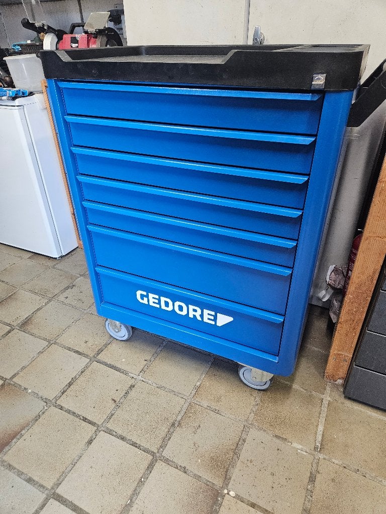 Gedore gereedschapskar, Ophalen, Zo goed als nieuw