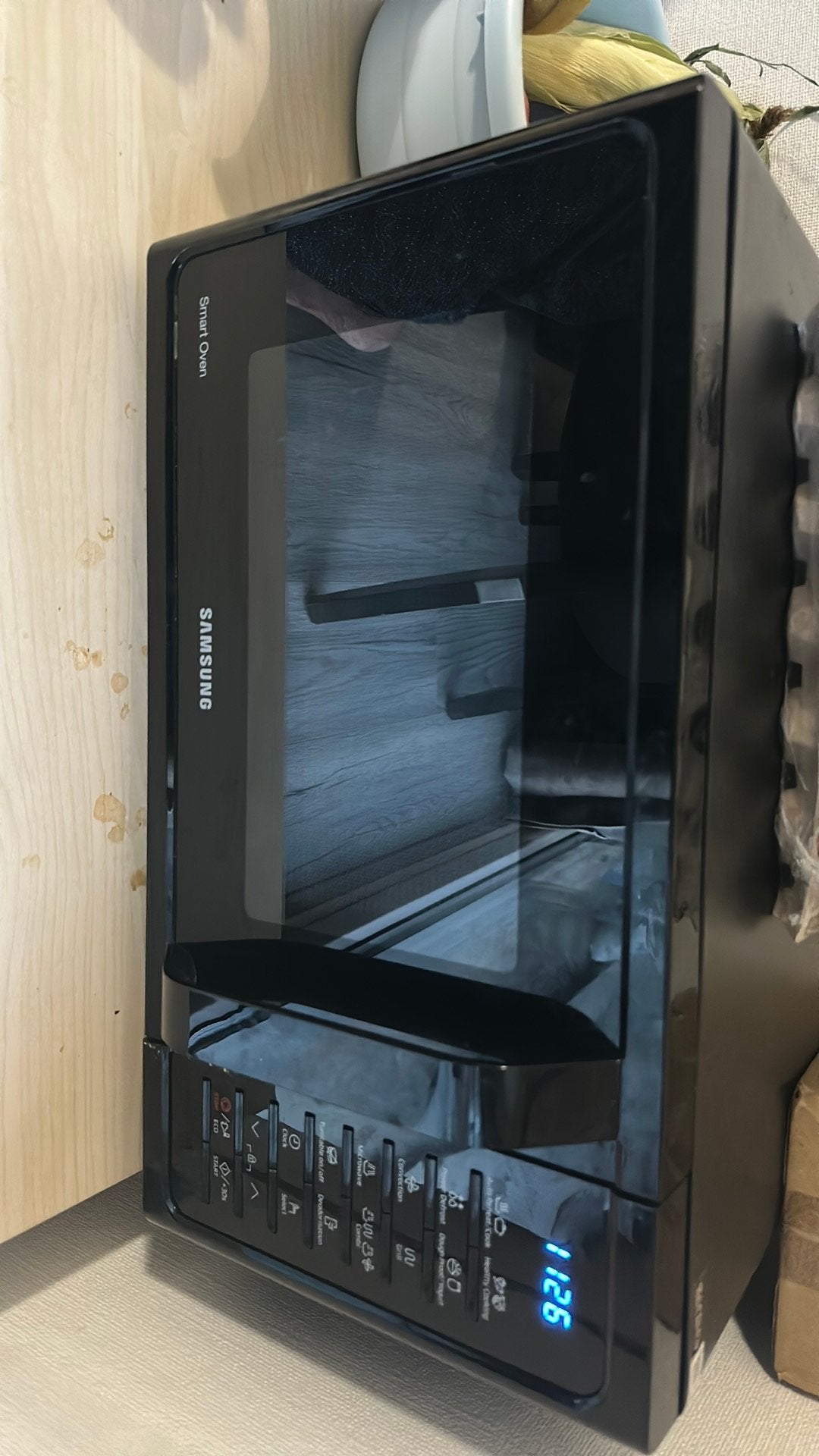 Samsung combi oven less used, Ophalen of Verzenden, Zo goed als nieuw, Minder dan 45 cm