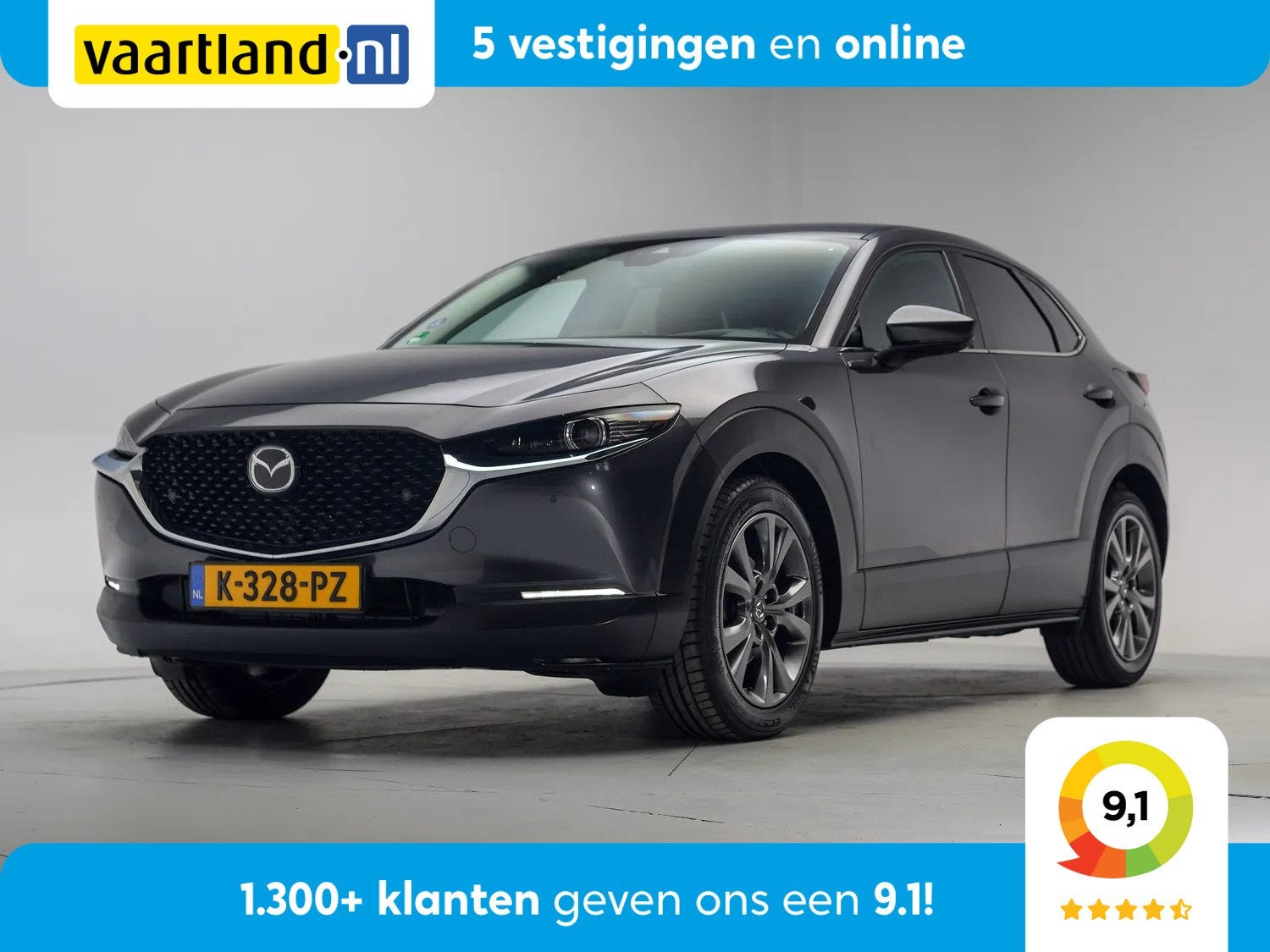 Mazda CX-30 2.0 e-SkyActiv-X M Hybrid Luxury Aut. [ Adapt.cr, Auto's, Mazda, Automaat, 1998 cc, Gebruikt, SUV of Terreinwagen