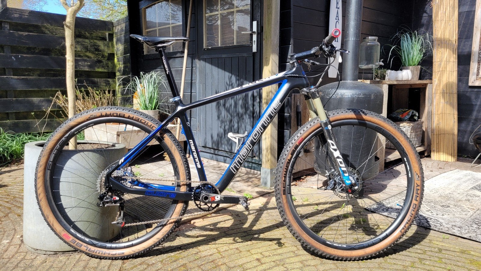 Maronne Cuore 29" full carbon wedstrijd mountainbike maat L, Ophalen, Meer dan 20 versnellingen, Overige merken