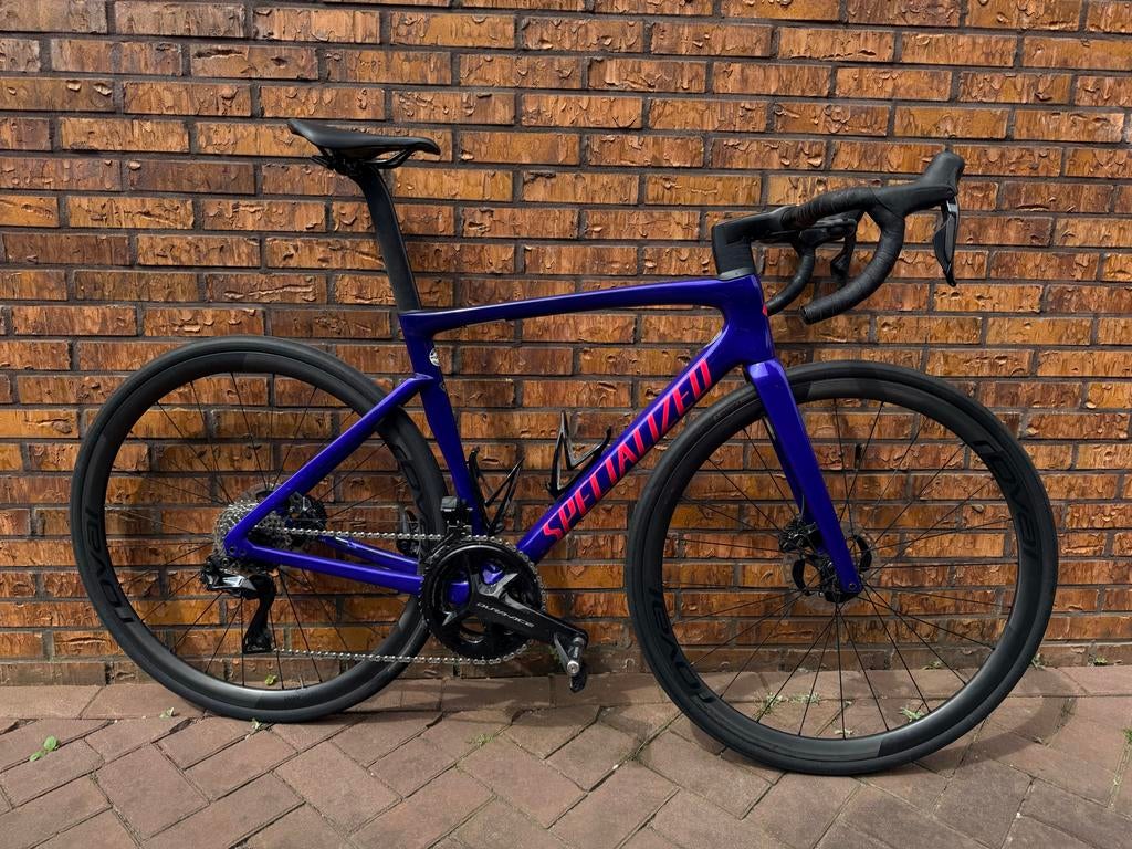 Specialized Tarmac SL7 Custom 54cm Racefiets, Carbon, Zo goed als nieuw, Meer dan 20 versnellingen, Schijfrem