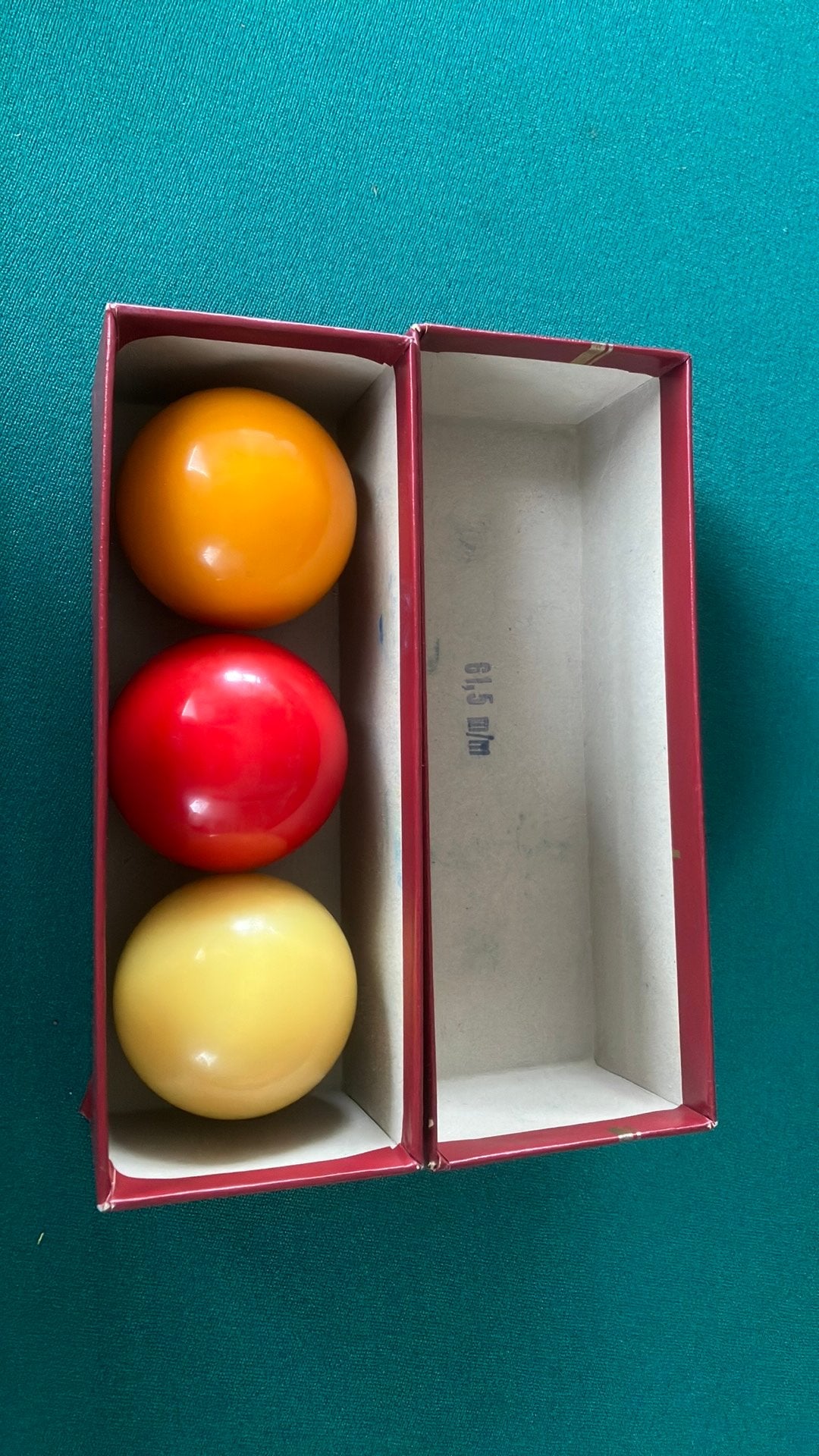 Set  aramith biljartballen, Ophalen, Zo goed als nieuw, Keu of Ballen