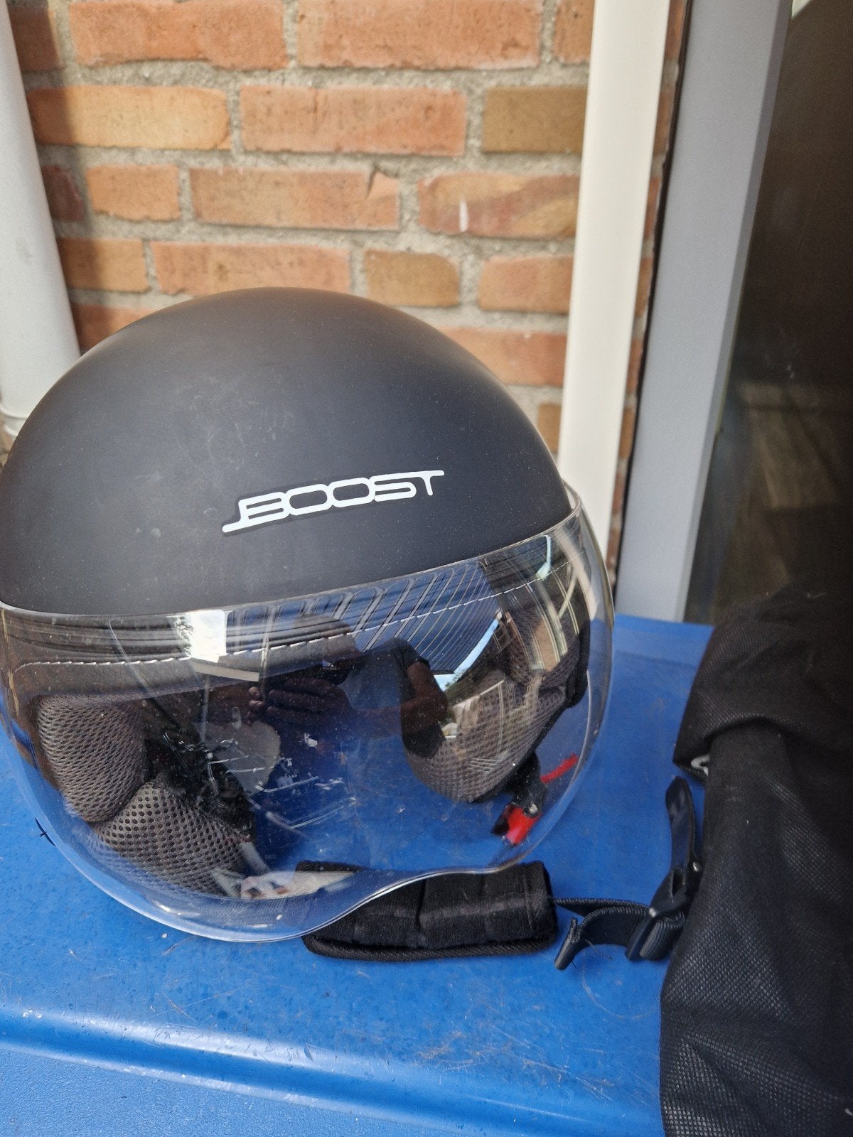 boost helm xs, Ophalen of Verzenden, Zo goed als nieuw, Extra small of kleiner, Boost