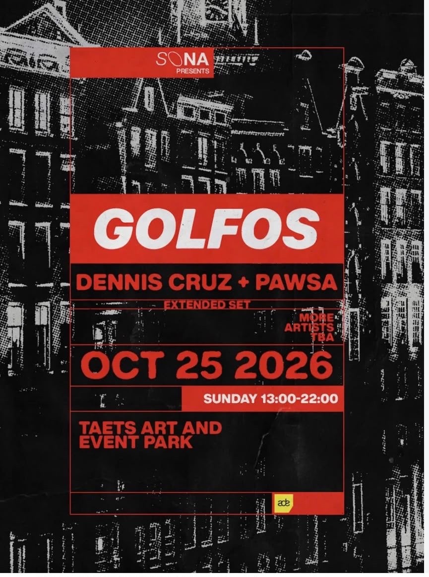 2 tickets ADE golfos 25-10-2026