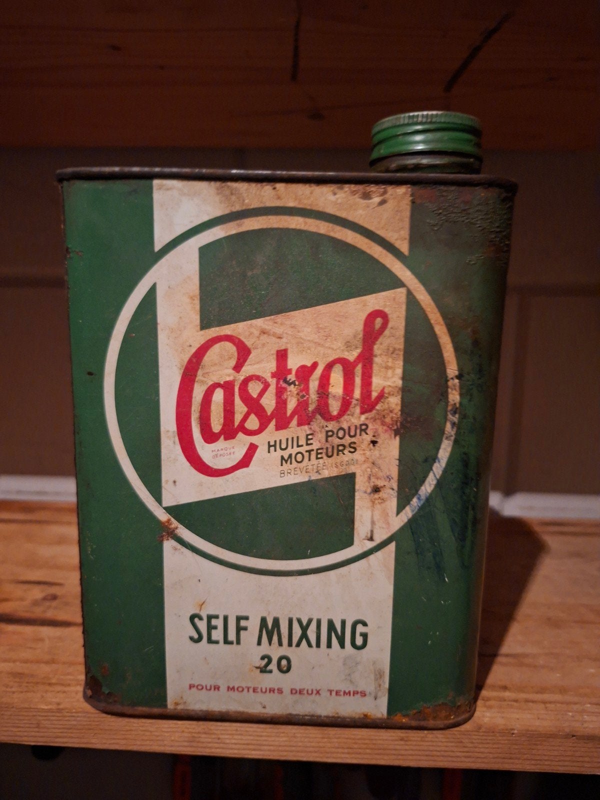 castrol olieblik, Ophalen of Verzenden, Overige