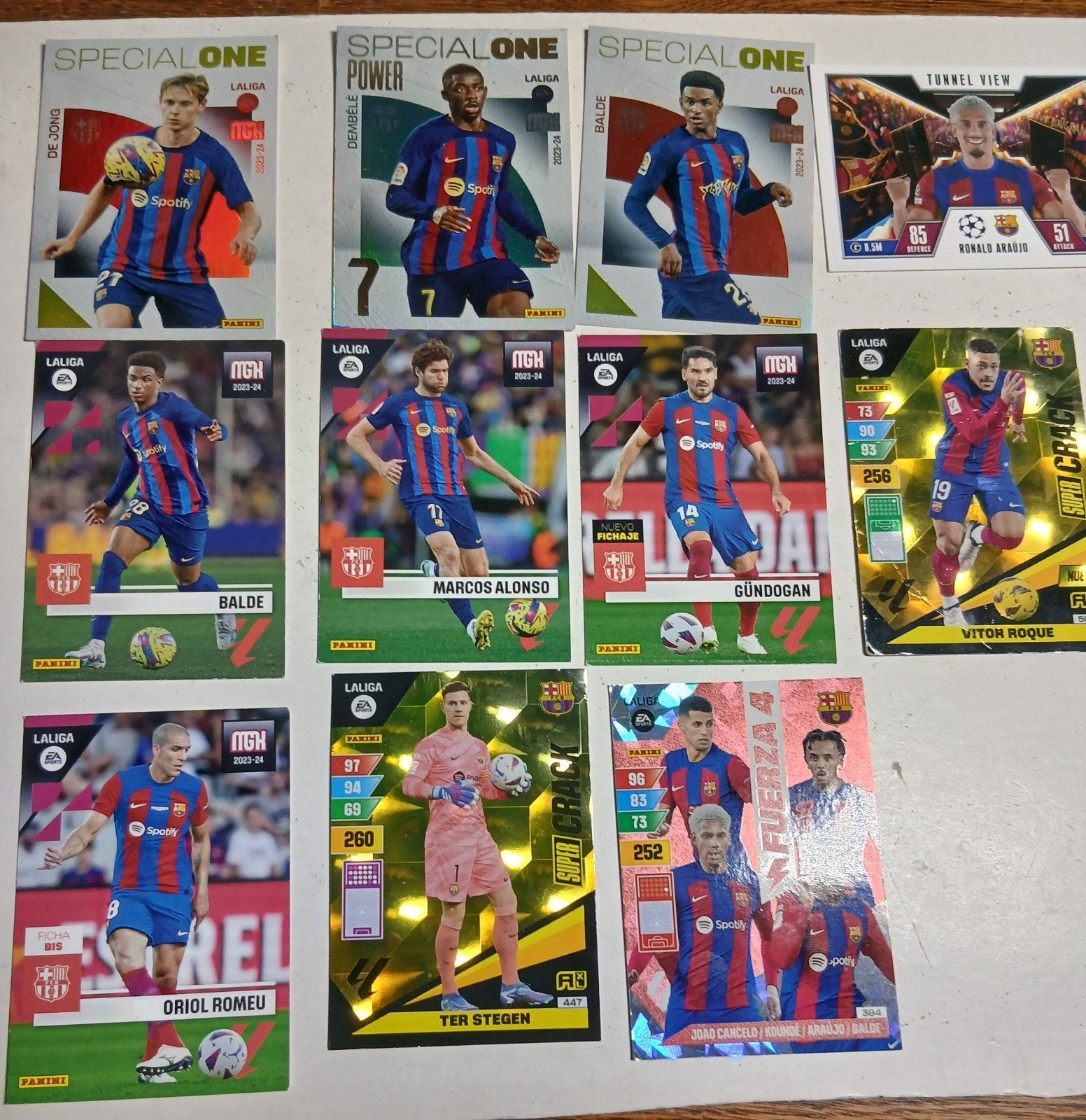 Panini Adrenalyn XL La Liga 2023-24  FC Barcelo, Ophalen of Verzenden, Zo goed als nieuw, Buitenlandse clubs, Spelerskaart