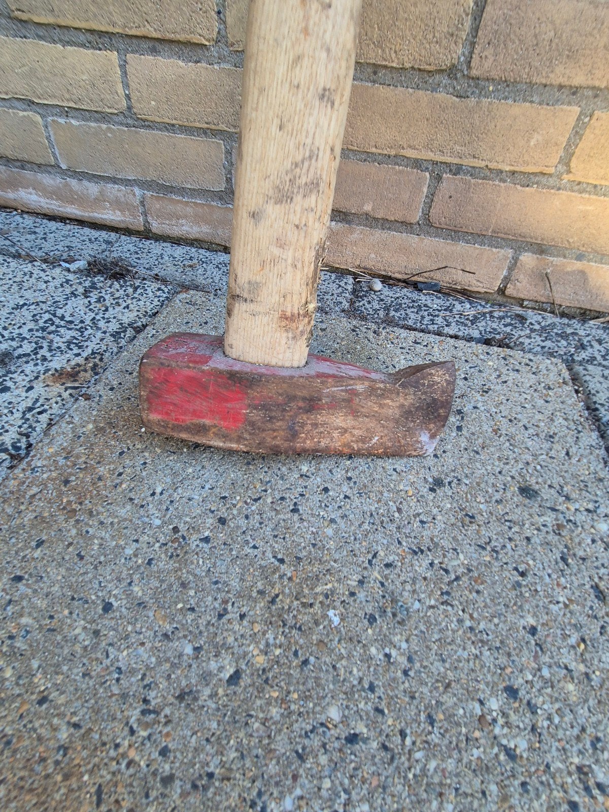 Grote kloofhamer met lange steel - Ideaal voor hout kloven, Ophalen, Gebruikt