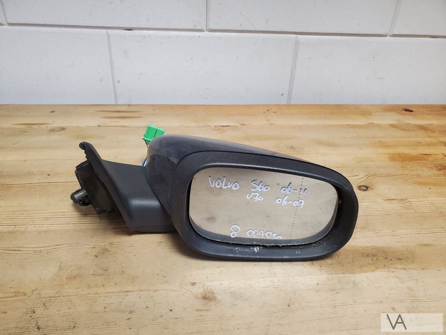 Volvo S60 2006-2010 V70 2006-2007 spiegel KNIPPERLICHT €100, Gebruikt, -, -, Ophalen of Verzenden