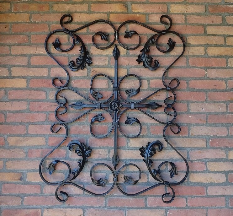 Smeedijzeren sierwerk (Art), Tuin en Terras, Tuinhekken en Hekwerk, Ophalen of Verzenden, Nieuw, IJzer, Sierhekwerk