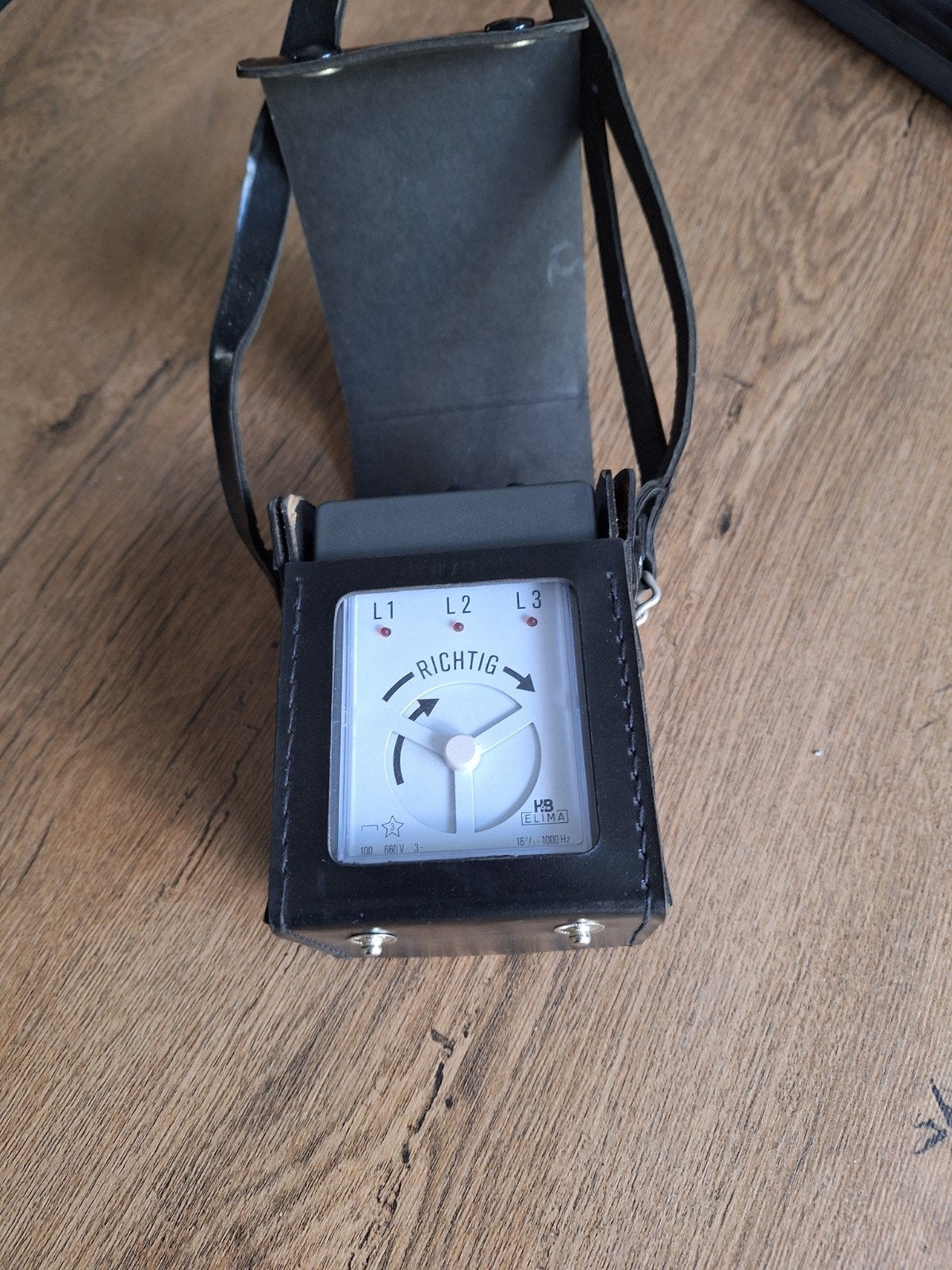 Richtingsschaal - Vintage Elektriciteitsmeter, Ophalen, Gebruikt, Elektriciteit